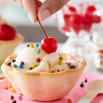 How to Make Edible Cookie Bowls!