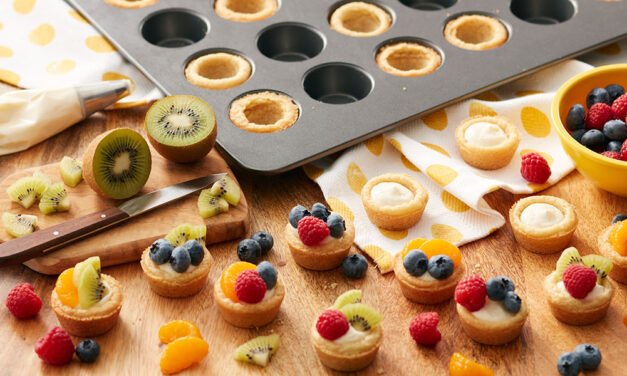Mini Fruit Tarts for Summer
