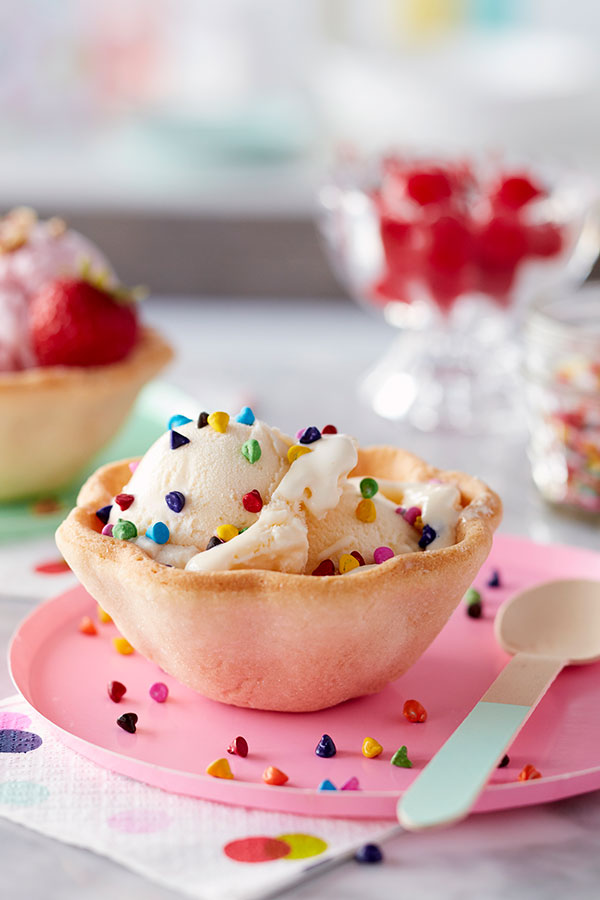 Chocolate Chip Cookie Bowls - Wilton