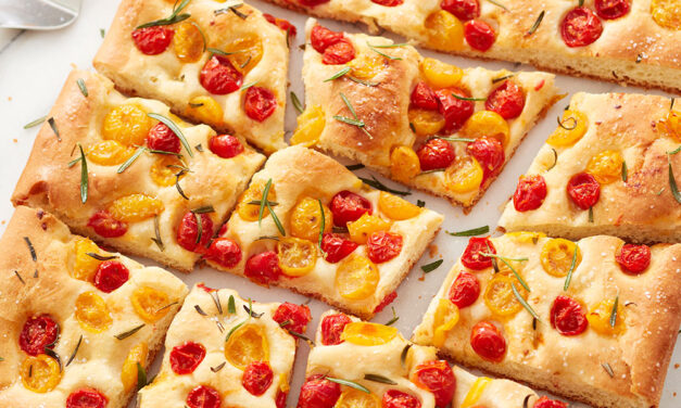 Tomato and Rosemary Focaccia