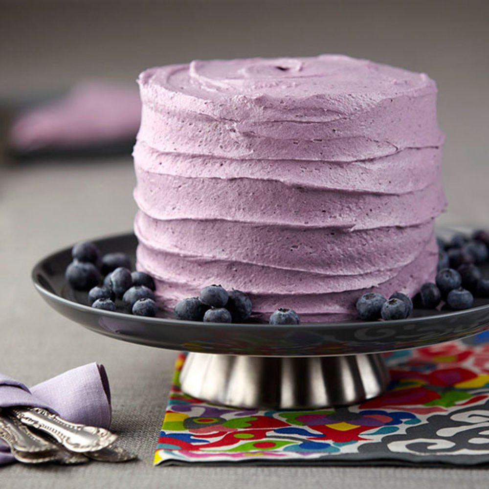 Blueberry Violet Cake