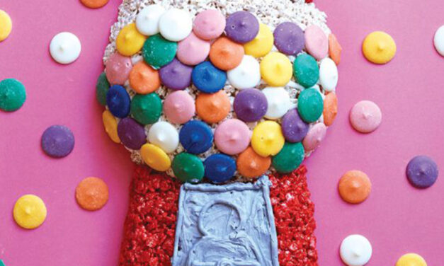 How to Make a Gumball Machine Crispy Rice Treat