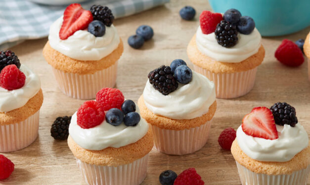 5 Angel Food Cupcakes and Ideas