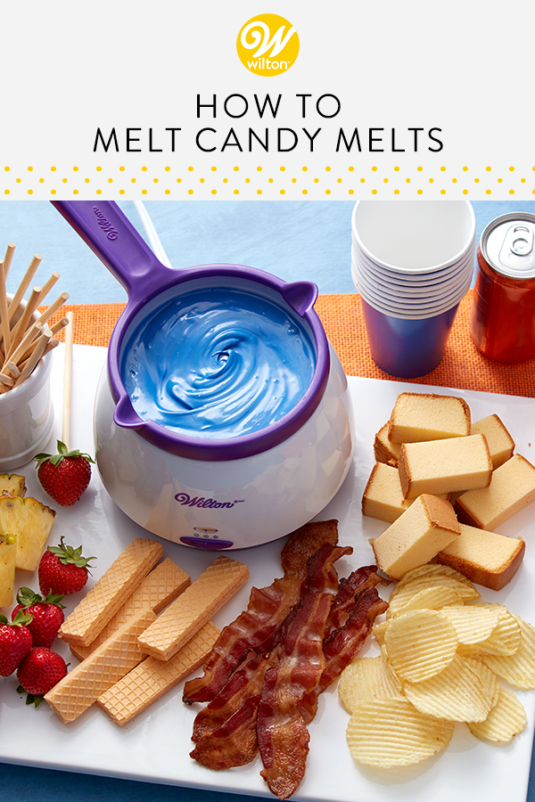 How To Melt Candy Melts Candy For Dipping Dunking Drizzling And Molding Wiltons Baking Blog 8618