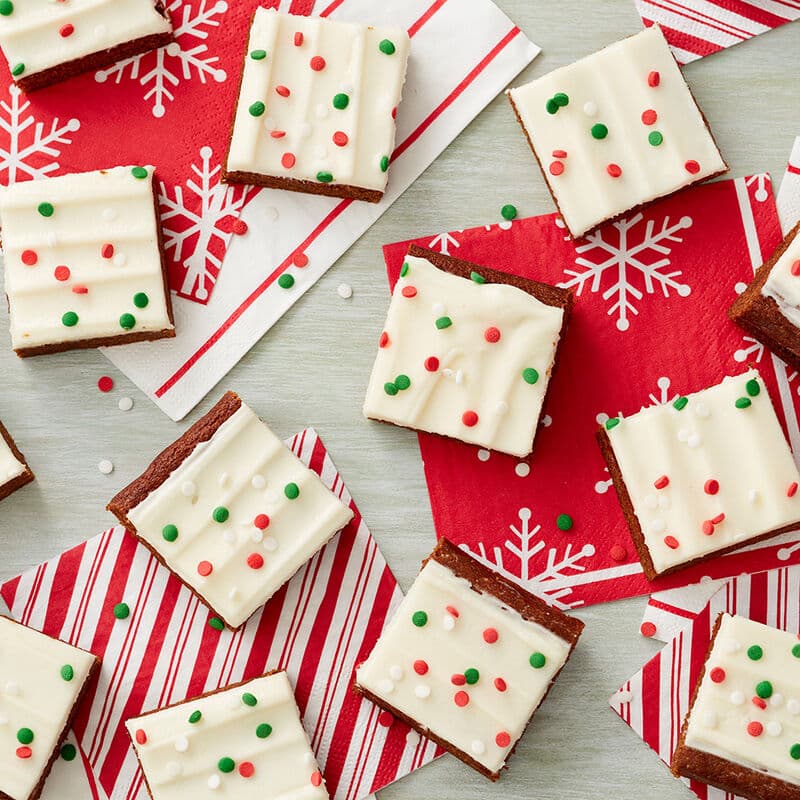 gingerbread bars with cream cheese frosting