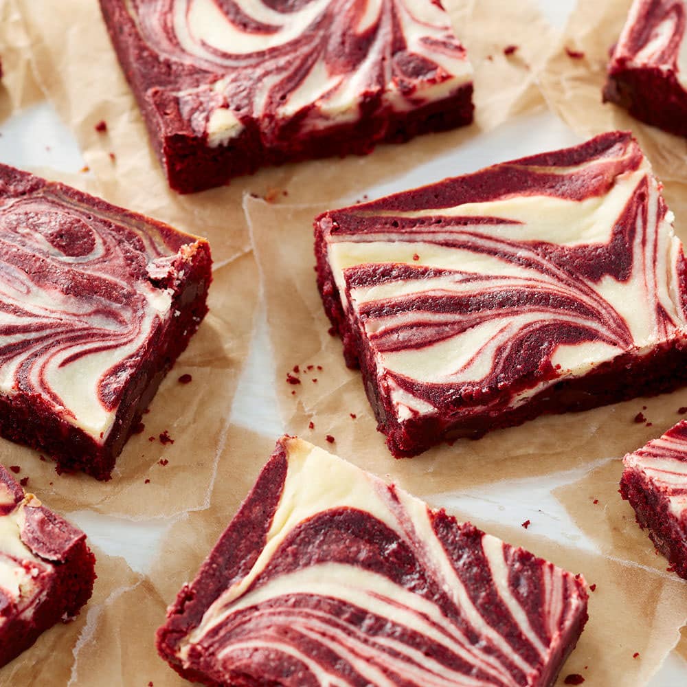 Red Velvet Cheesecake Brownies