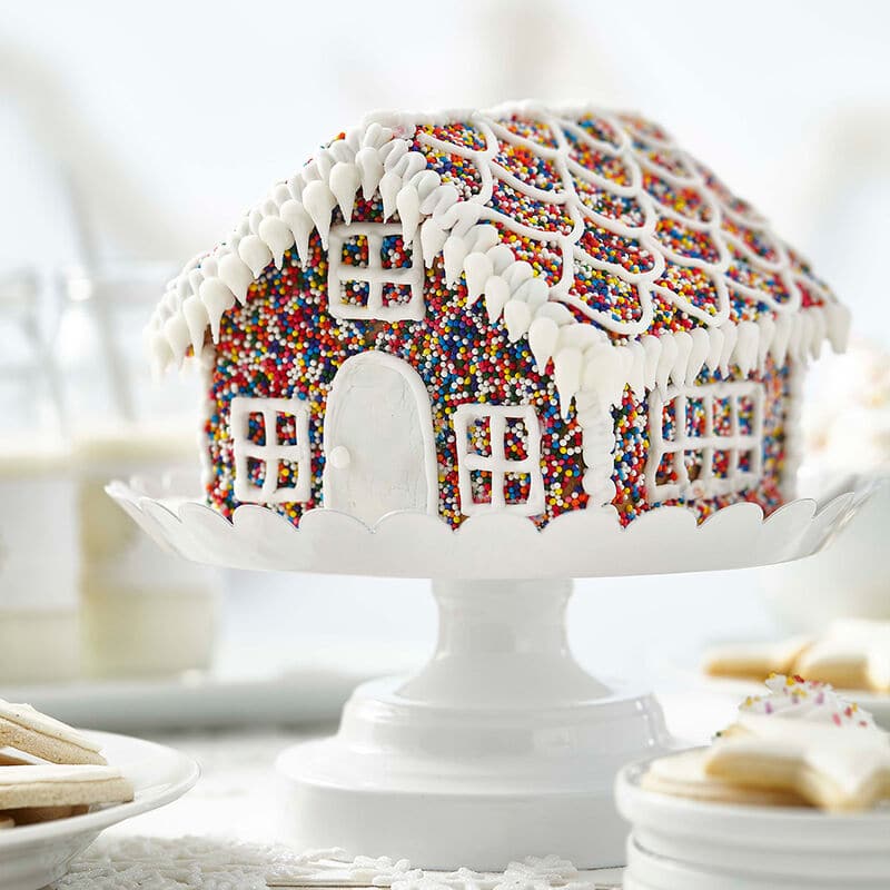 How to Make Gingerbread House Icing | Our Baking Blog: Cake ...