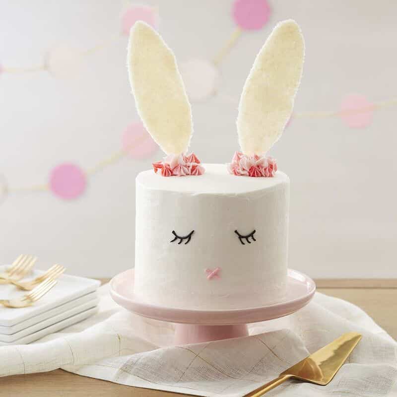 Easter Bunny Cake Recipe - The Girl Who Ate Everything