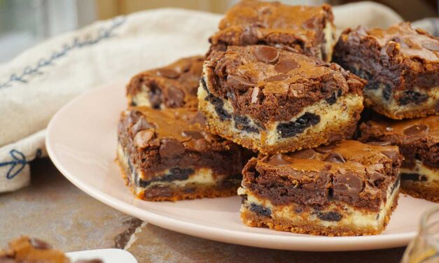 Brookies: Layered Brownie and Chocolate Chip Cookie Bars