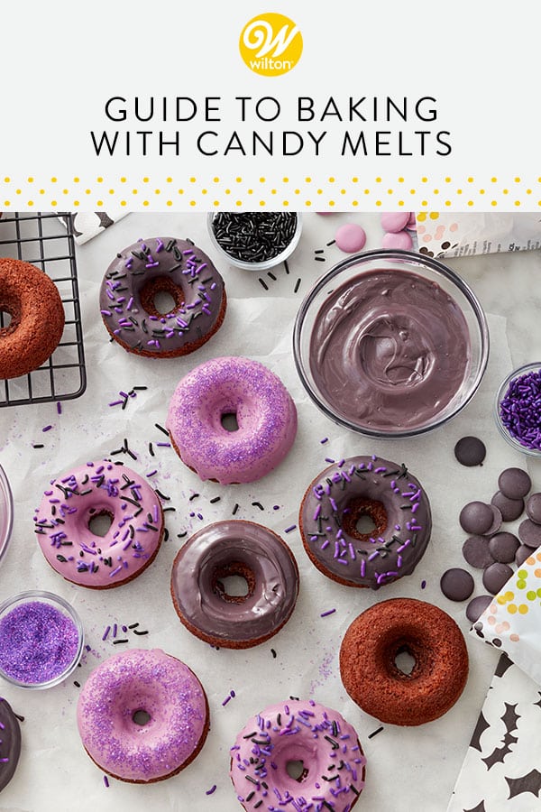 guide to baking with candy melts pin