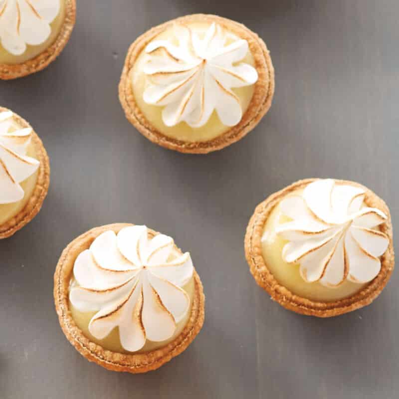 mini lemon tarts