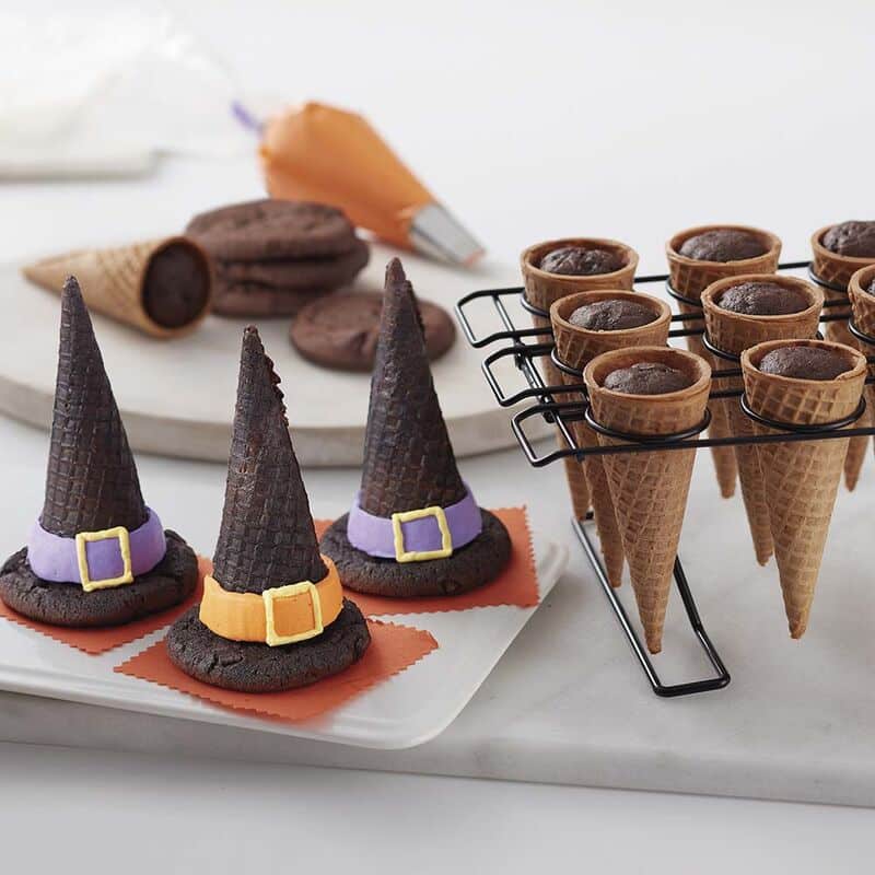 Halloween Witch Hat Cookies