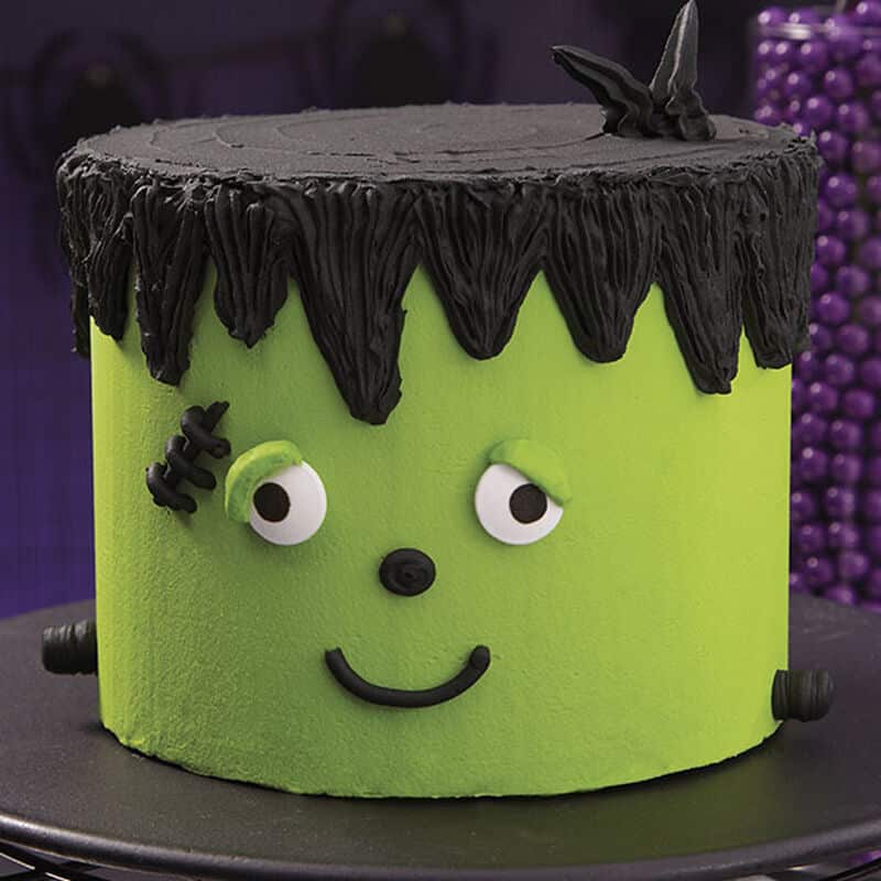 Halloween birthday cake