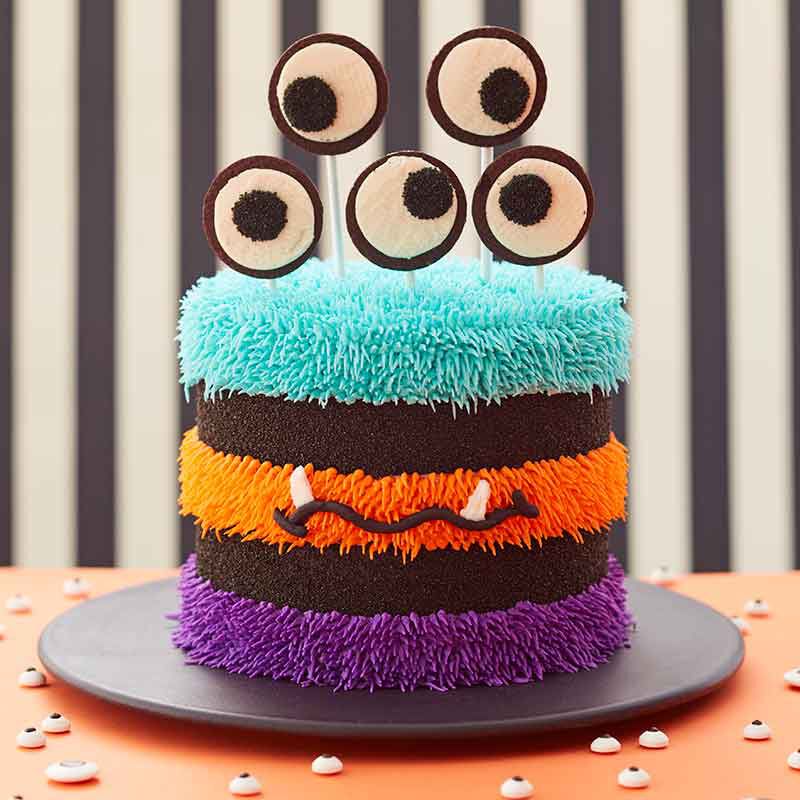 Spooky Black Velvet Halloween Cake - Bakers Table