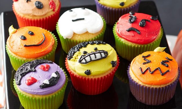 How to Make Cute Monster Emoji Cupcakes