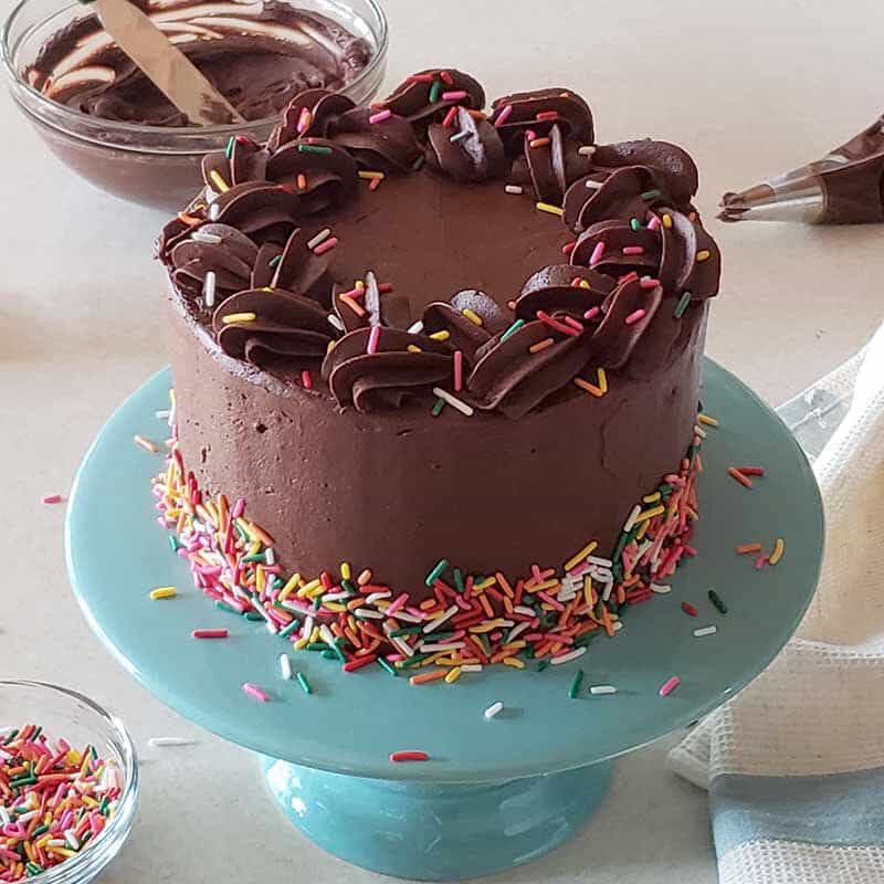 Chocolate Chocolate Cake