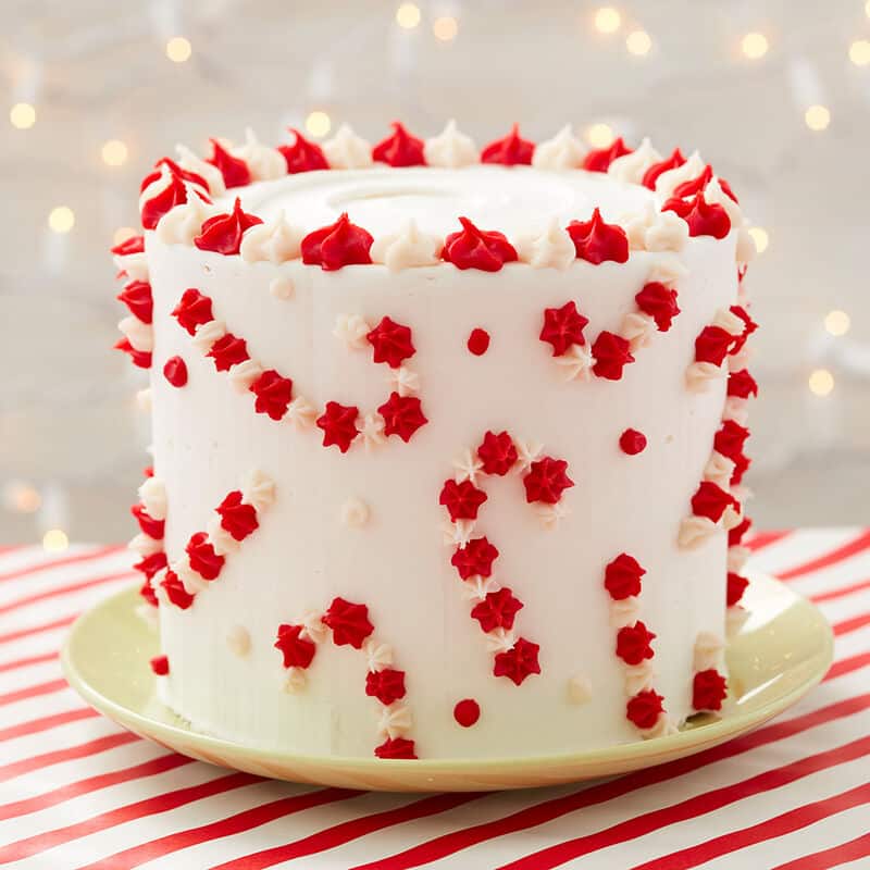 Simple Christmas Cake Ideas - Style Sweet