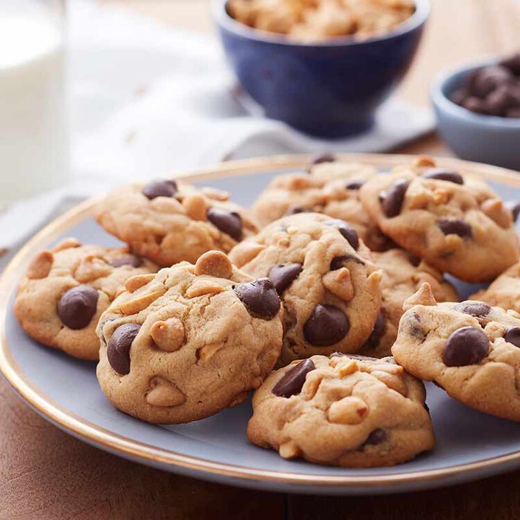 loaded peanut butter cookies