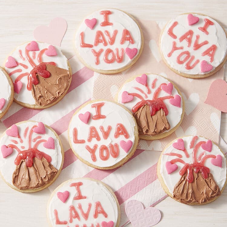 Easy Decorated Valentine Cookies - The Café Sucre Farine