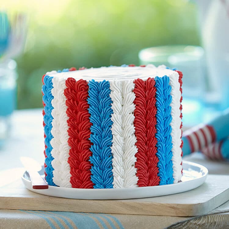 Easy 4th of July Cake Recipe - The Novice Chef