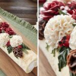 Yule Log Cake (Bûche de Noël)