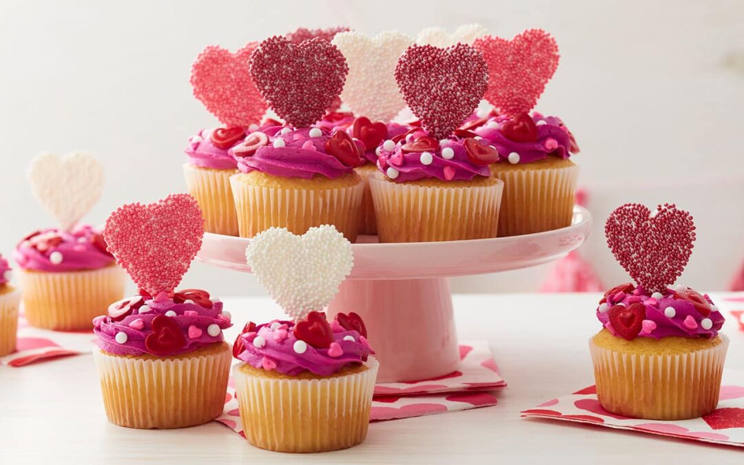 Sprinkled with Love Valentine’s Day Cupcakes Wilton's Baking Blog