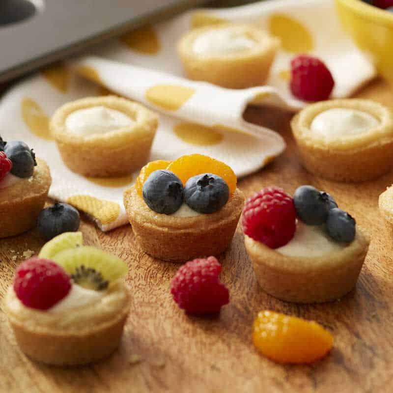 mini fruit tarts