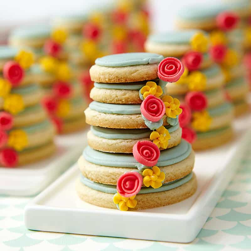 wedding cake cookies