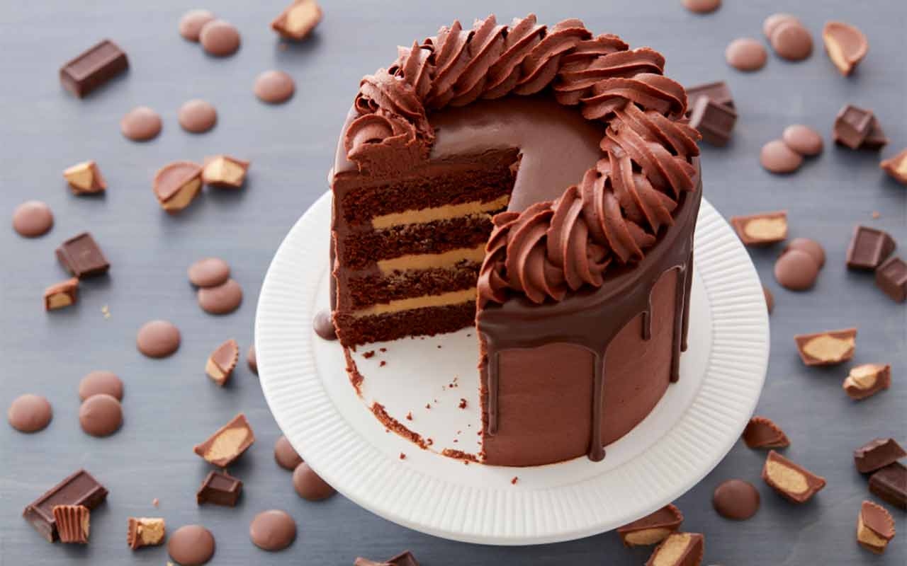 Bakeable Peanut Butter Filling cakes and cupcakes | Just A Pinch Recipes