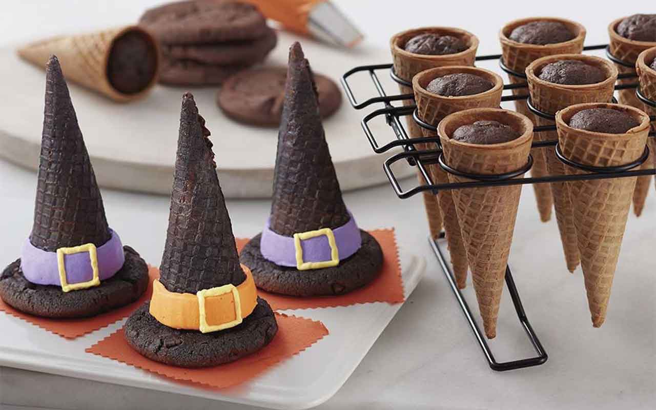 witch hat cookies