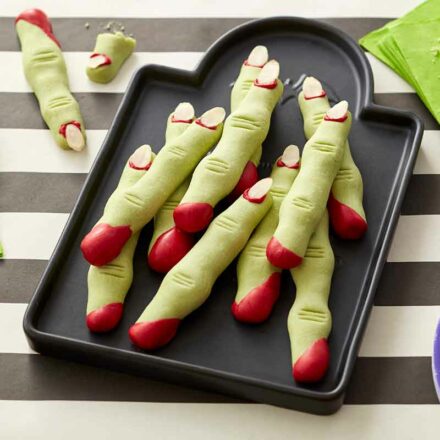 witch finger cookies